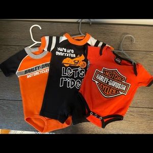 Harley Davidson 3 month outfits